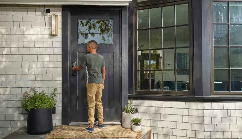 Vivint Smart Lock on home in Washington DC